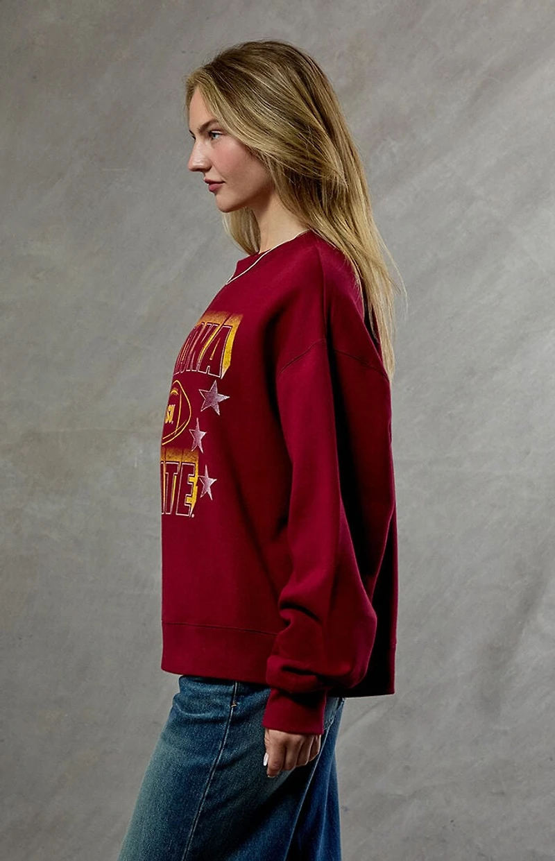 WILD COLLECTIVE ASU Sun Devils Crew Neck Sweatshirt