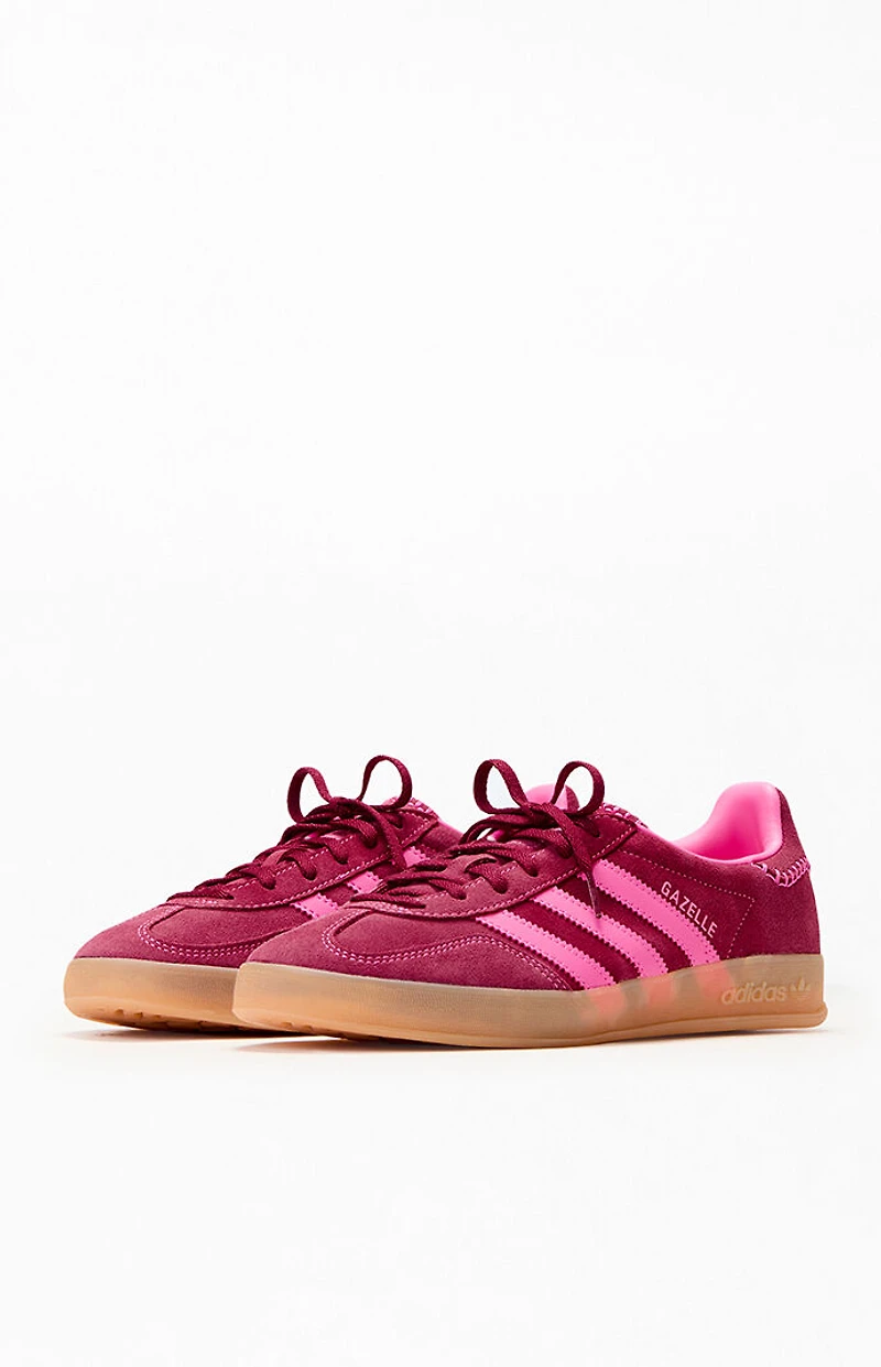 adidas Women's Pink Gazelle Indoor Sneakers