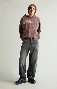 Pacsun Dylan Baggy Jeans Vintage Wash Black
