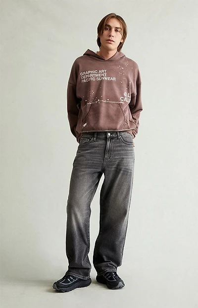 Pacsun Dylan Baggy Jeans Vintage Wash Black