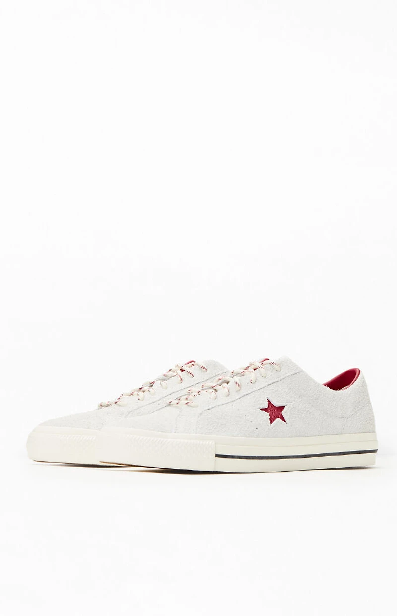Converse Gray One Star Pro Suede Shoes