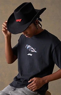 Formula 1 x Pacsun United States Grand Prix 2025 Black F1 Cowboy Hat