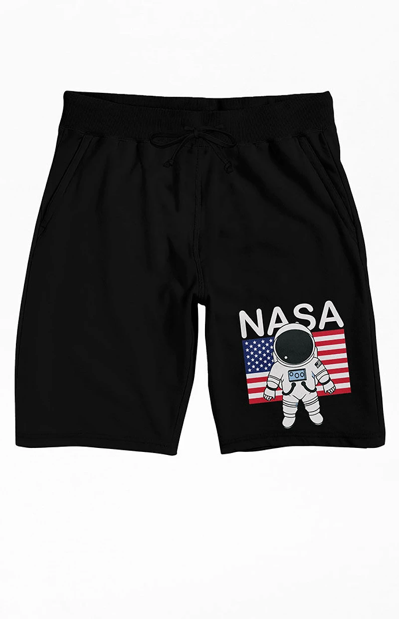 NASA Astronaut USA Sweat Shorts