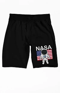 NASA Astronaut USA Sweat Shorts