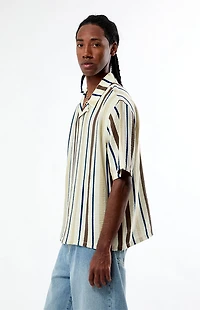 Pacsun Striped Camp Shirt