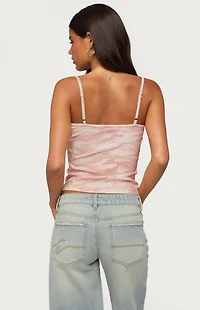 Edikted Ciellah Camo Tank Top