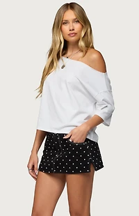 Edikted Davida Off Shoulder Top