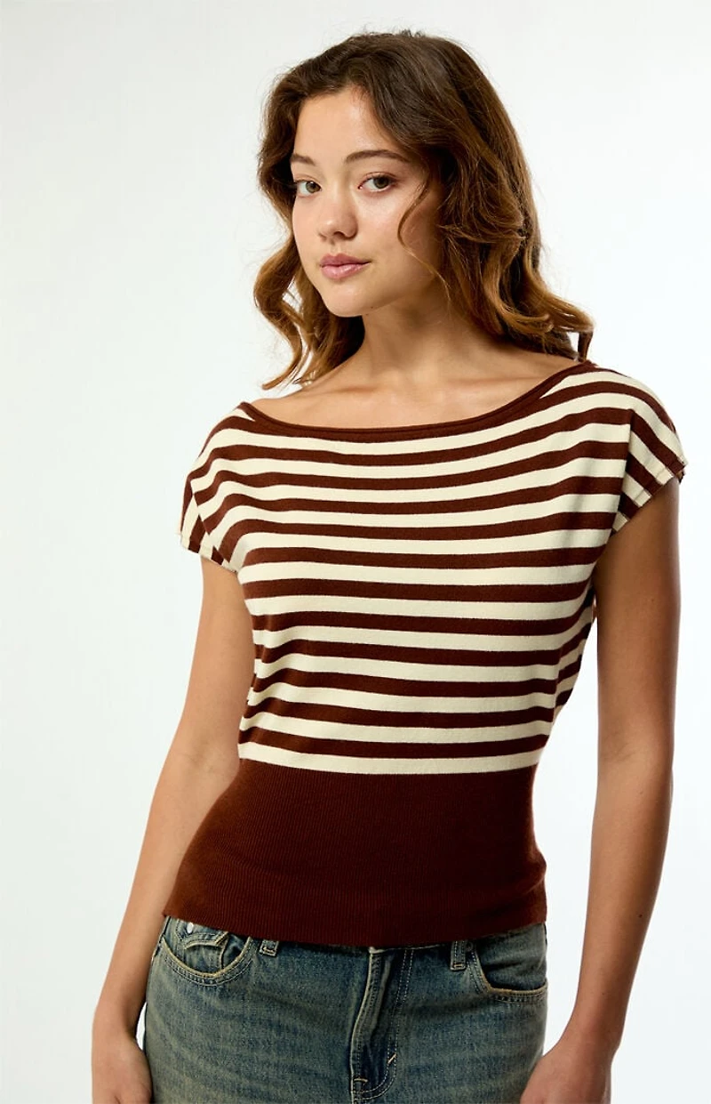 Your Favorite Eva Short Sleeve Sweater T-Shirt