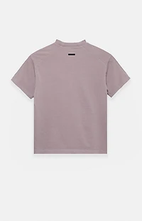 Fear of God ESSENTIALS Women’s Faded Mauve Campus Classic Short Sleeve T-Shirt
