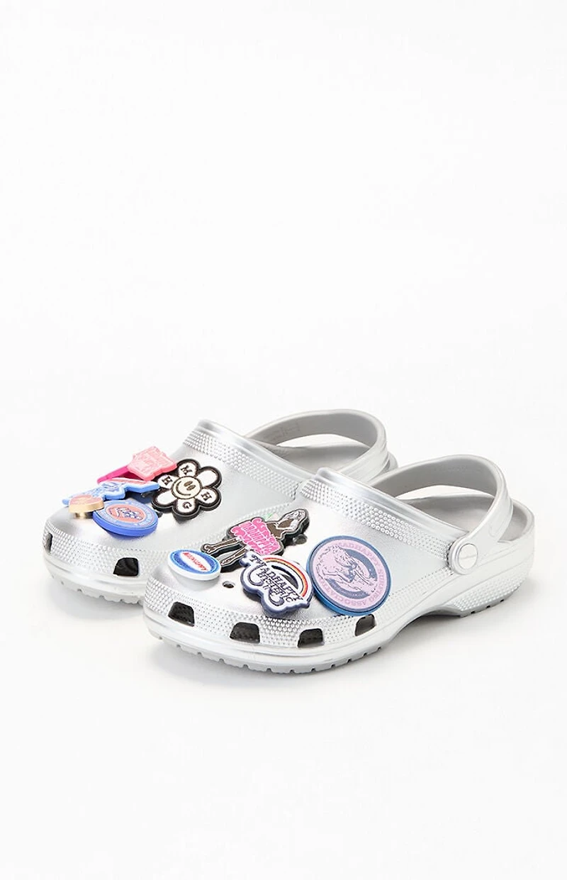 Crocs x Madhappy Silver Classic Clogs