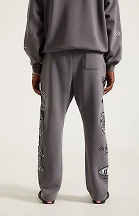 Pacsun Untamed Fleece Straight Leg Sweatpants
