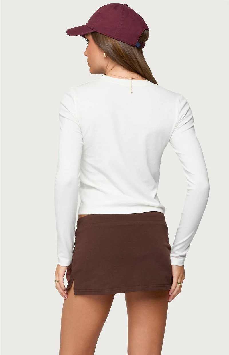 Edikted Kiyan Long Sleeve T Shirt