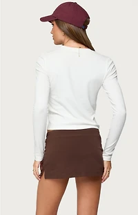 Edikted Kiyan Long Sleeve T Shirt