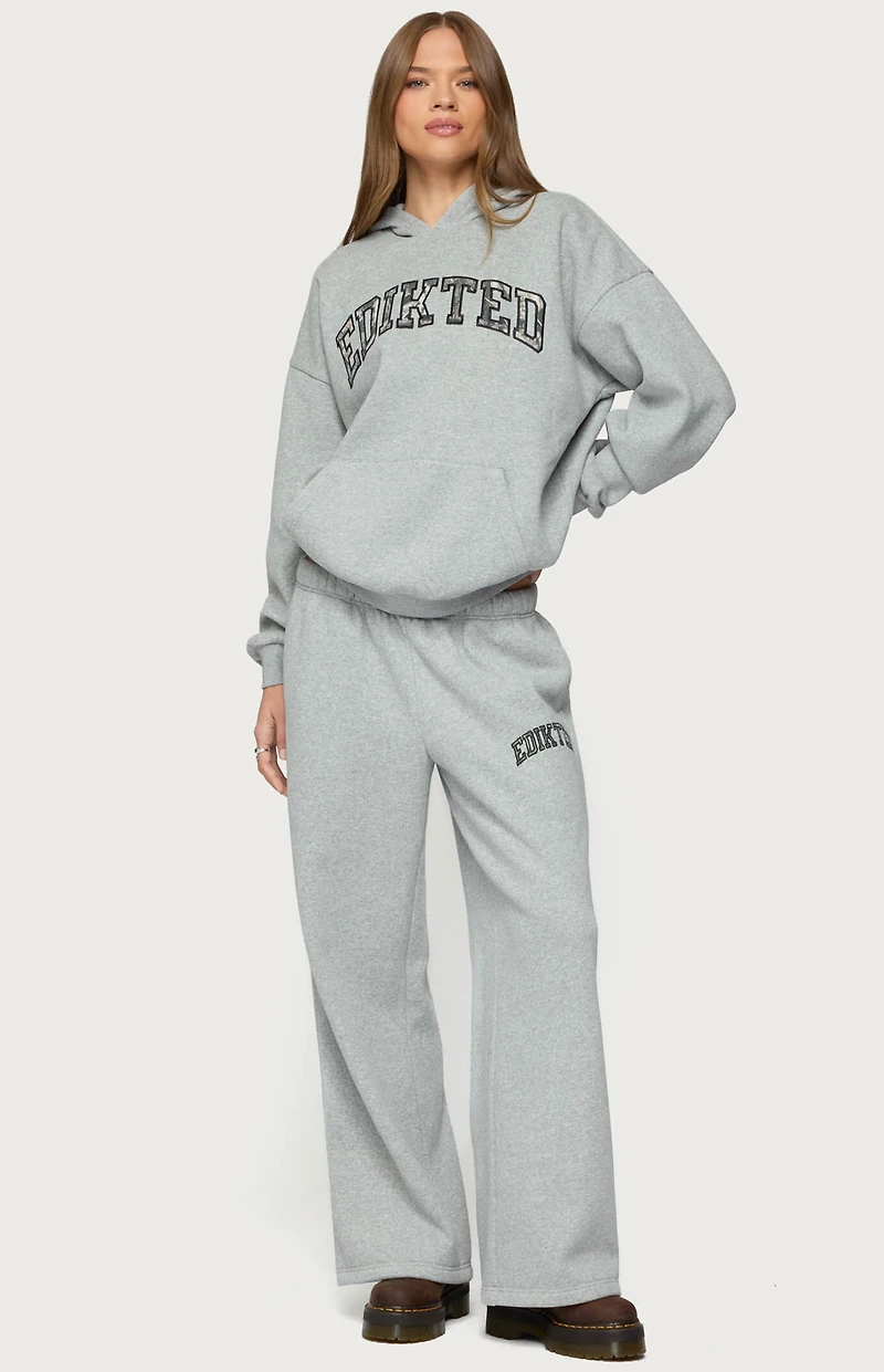 Edikted Camo Crush Sweatpants