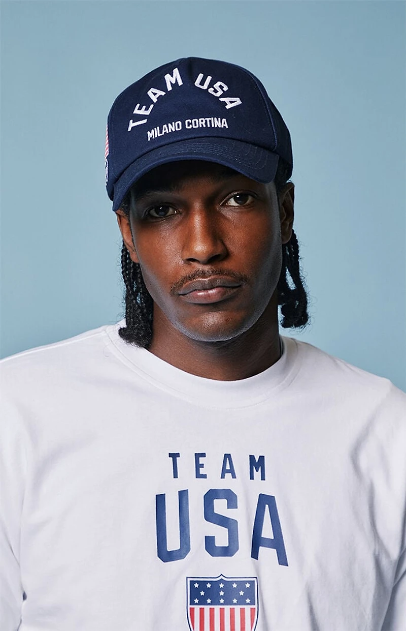 Olympics Milano Cortina Team USA Snapback Hat