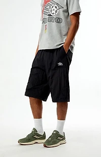 Umbro Black Zip Off Loose Fit Pants