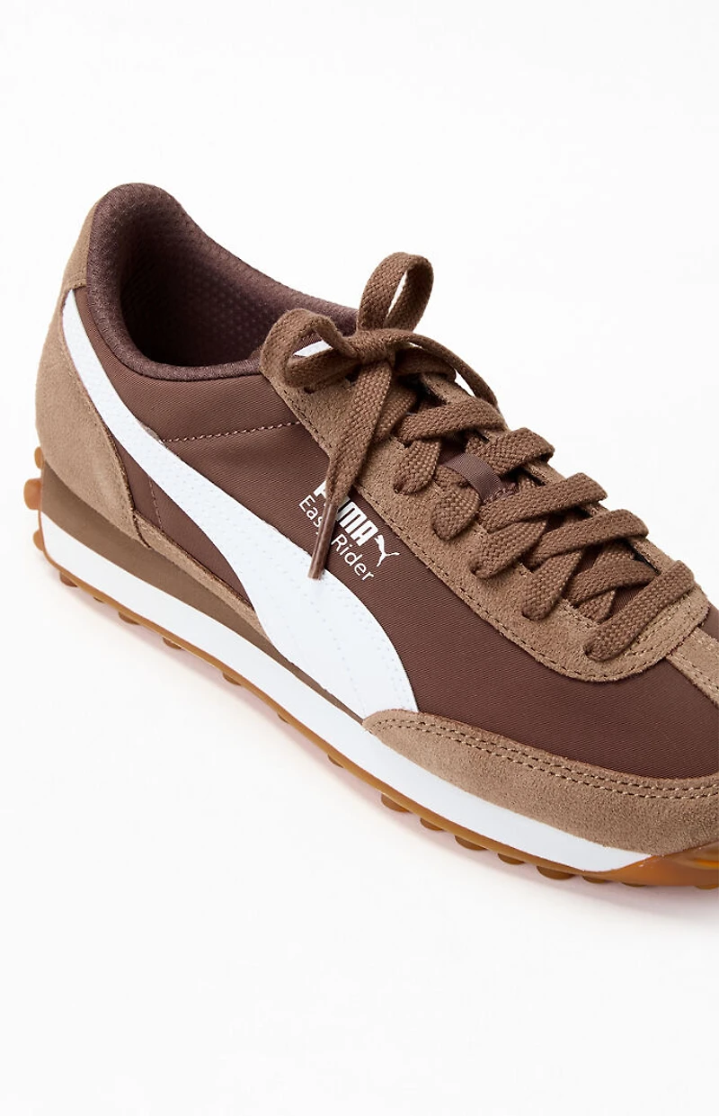 Puma Women's Brown Easy Rider Sneakers