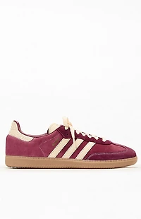 adidas Red & White Samba OG Shoes