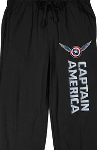 Captain America Brave New World Winged Shield Lounge Sleep Pants