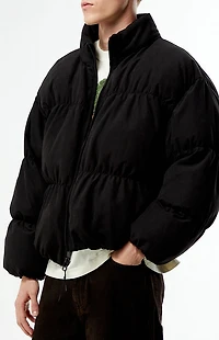 Pacsun Black 83 Channel Puffer Jacket