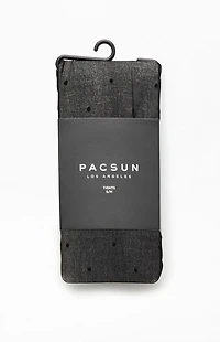 Pacsun Black Polka Dot Tights