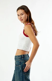 WILD COLLECTIVE x Pacsun University of Alabama Roll Tide Cropped Tank Top