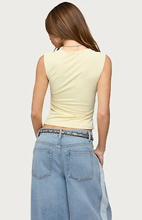 Edikted Miranda Twist Cutout Top