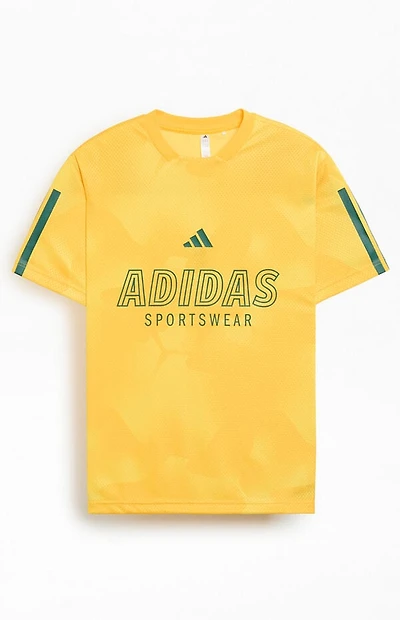 adidas Yellow Tiro Jersey