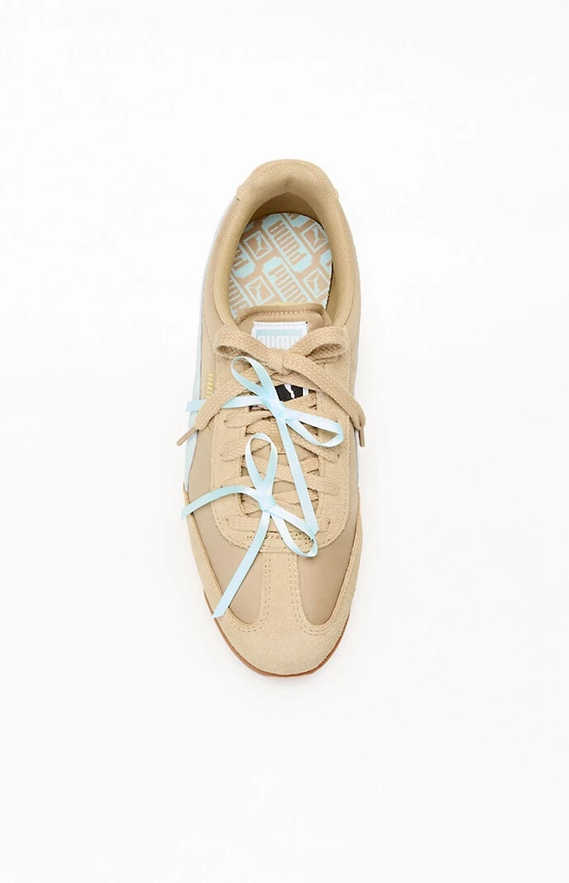 Puma Women's Tan Arizona Bow Sneakers