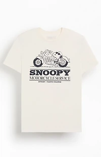Peanuts Snoopy Motorcycle T-Shirt