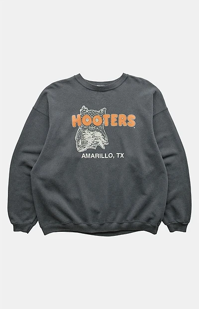 PS VINTAGE 90s Hooters Amarillo TX Crew Neck Sweatshirt