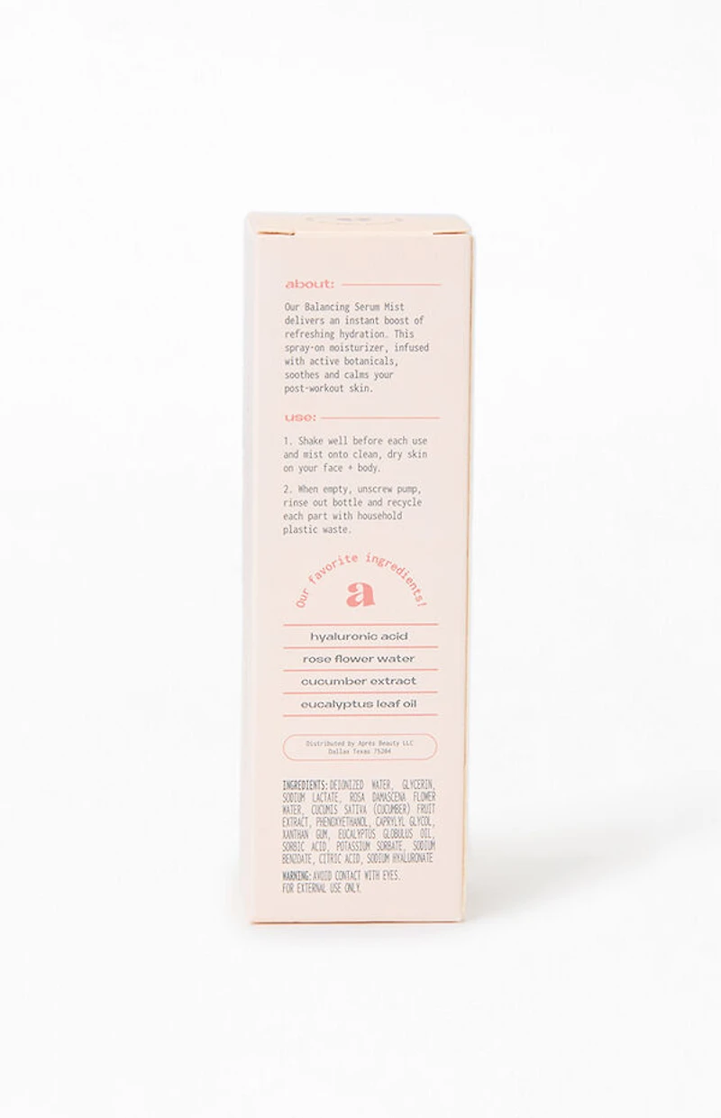 APRES BEAUTY Balancing Serum Face & Body Mist