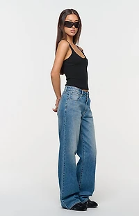 ABRAND 95 Mid Rise Baggy Jeans