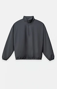 Fear of God ESSENTIALS Iron Gray Half-Zip Track Jacket