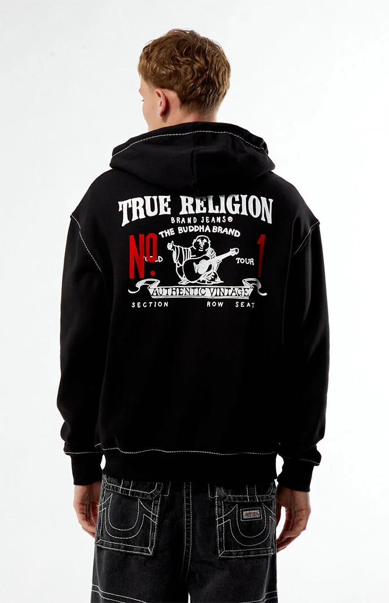 True Religion Big T Full Zip Hoodie
