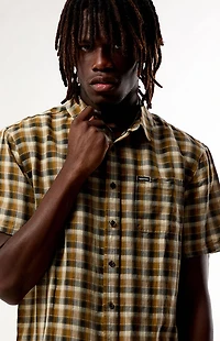 Brixton Cru Plaid Short Sleeve Shirt