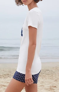 John Galt White Hailie 44 T-Shirt