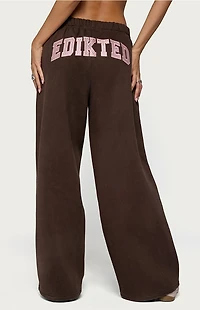 Edikted Glow Rhinestone Sweatpants