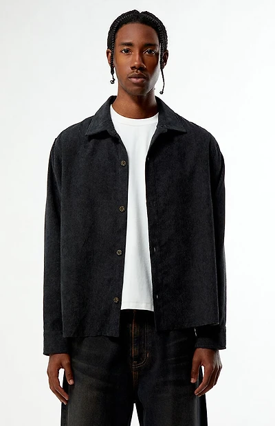 Pacsun Enzo Corduroy Long Sleeve Shirt