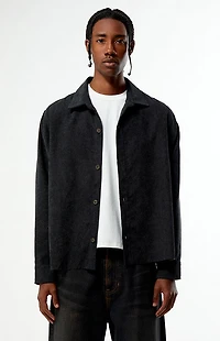 Pacsun Enzo Corduroy Long Sleeve Shirt