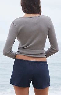John Galt Blue Emery Newport Beach Sweat Shorts