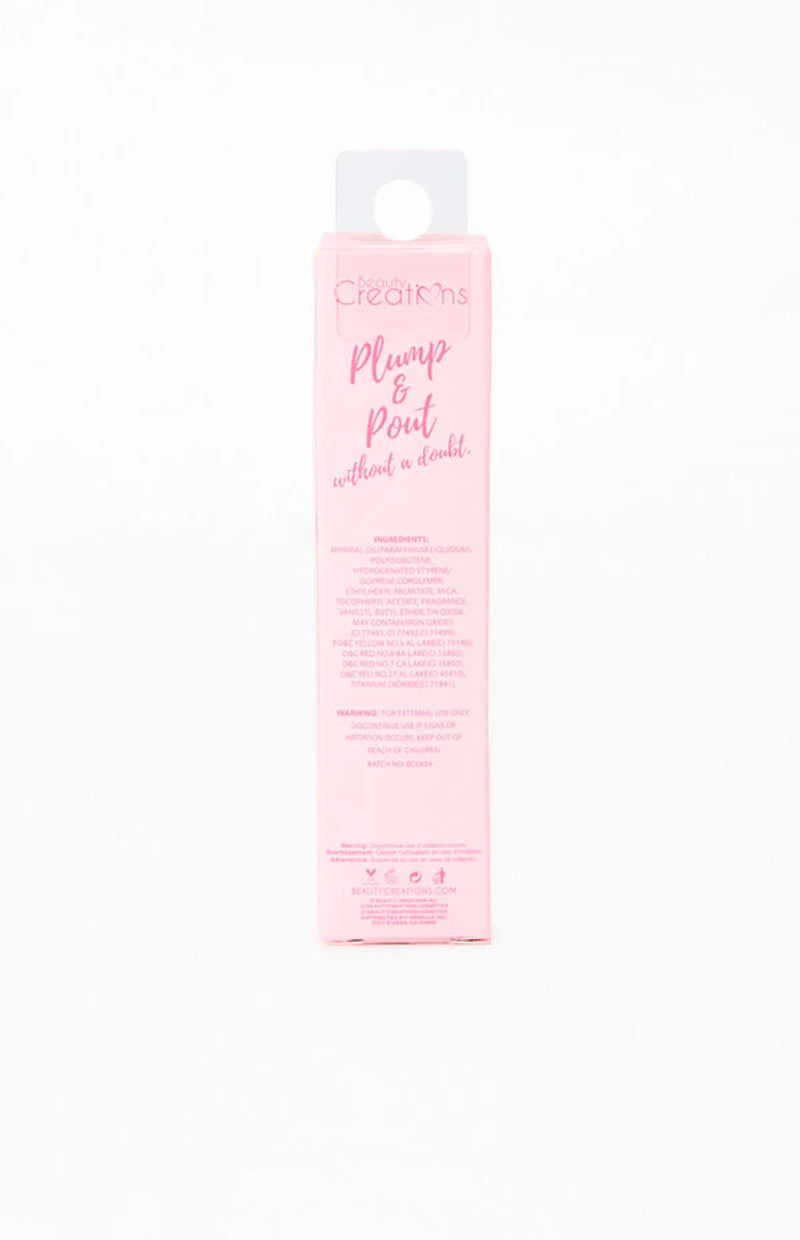 Beauty Creations Nude Plump & Pout Lip Plumping Booster Gloss