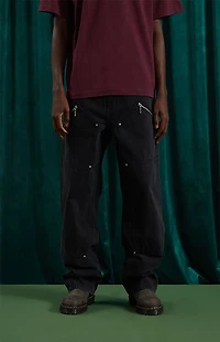 The Met x Pacsun Black Baggy Carpenter Jeans