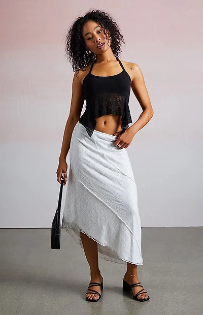 Third Charm Estelle Knit Halter Top