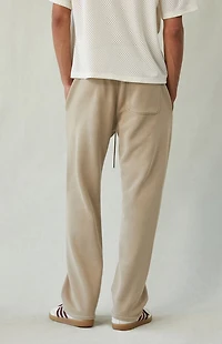 Pacsun Tan Straight Leg Sweatpants