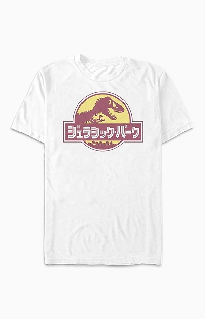 Jurassic Park Kanji Logo T-Shirt