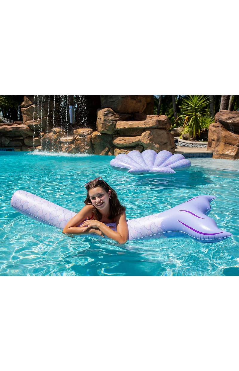 PoolCandy Mermaid Collection Super Inflatable Pool Noodle