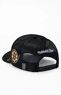 Mitchell & Ness Big Champions Boston Bruins Trucker Hat