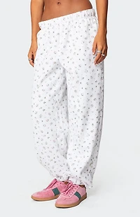 Edikted Bouquet Oversized Sweatpants