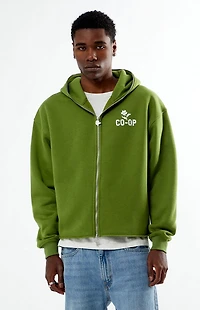 GARDENS & SEEDS Co-Op Statement Zip Up Hoodie